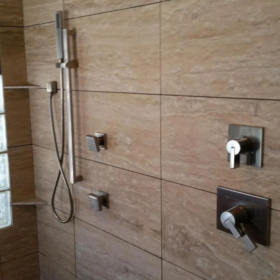 Shower fixture installation for Water Heater Replacement in Hayesville
